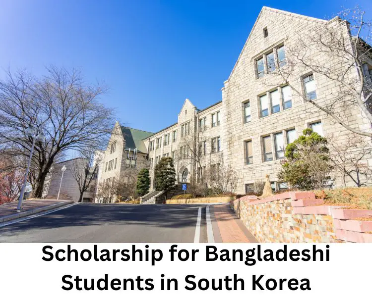 scholarship for bangladeshi students in south korea